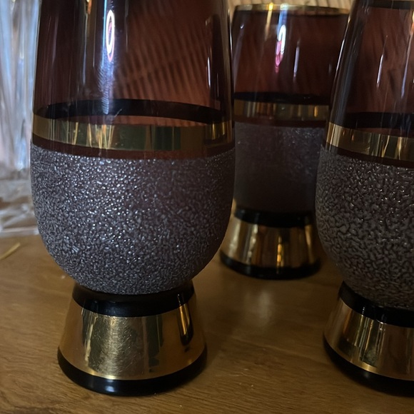 MCM gold rimmed textured glasses - Picture 2 of 4